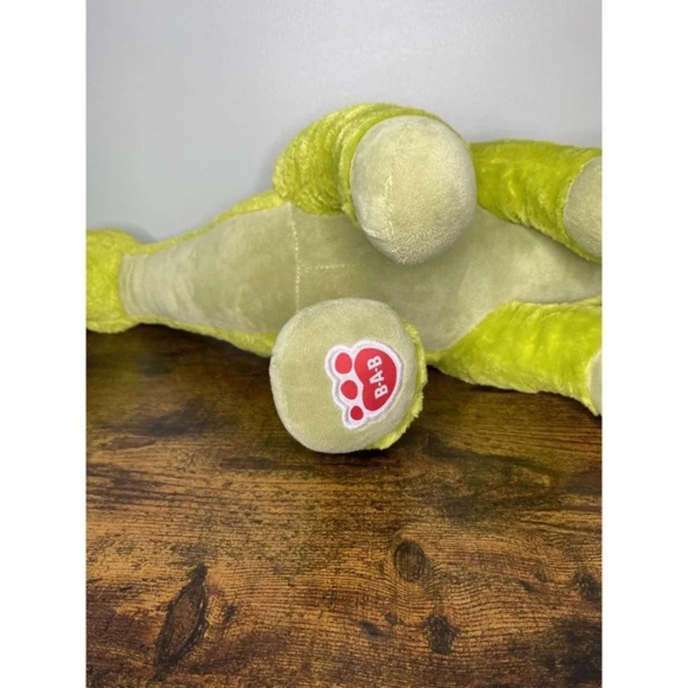 Build a Bear green spotted brachiosaurus‎ BAB plush exclusive soft dinosaur